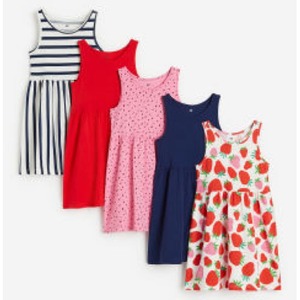 ฤดูร้อนสาวแต่งตัวราคาถูก Soild สีผ้าลินินผ้าฝ้ายเสื้อผ้าเด็กเด็กวัยหัดเดินเด็กชุดปาร์ตี้ - Product Image 6