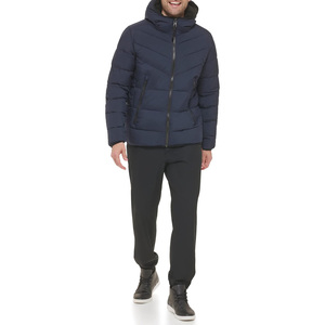 Veste coupe-vent imperméable à capuche rembourrée pour homme Manteau d'hiver matelassé thermique Sweat à capuche chaud d'extérieur de qualité supérieure - Product Image 5