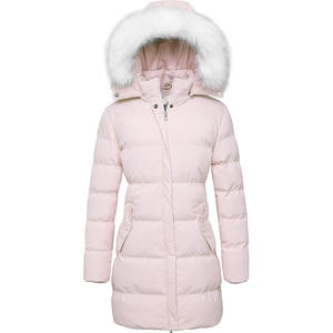 Veste matelassée moderne et tendance pour femmes, tissu tissé respirant, coupe-vent, isolation thermique - Product Image 2