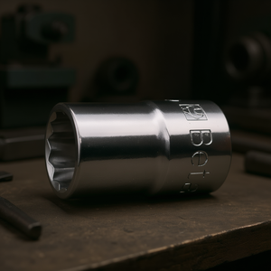 Chiavi a bussola poligonali cromate da 1/2 pollice con attacco femmina - Product Image 3