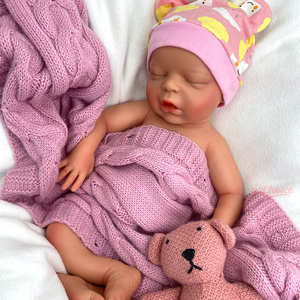 Muñecas Reborn Exclusivas OEM, Cuerpo <span class=keywords><strong>de</strong></span> Silicona Suave con Peso, Pintadas a Mano, Lavables, Muñeca <span class=keywords><strong>de</strong></span> 18 Pulgadas para Niñas, Perfecta para Regalos y Terapia - Product Image 4