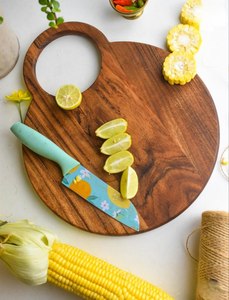 Tablas de Queso de Madera Ecológicas, Tabla de Servir Rústica para Aperitivos, Tablas de Cortar, Utensilios de Cocina para Charcutería al Mejor Precio - Product Image 3