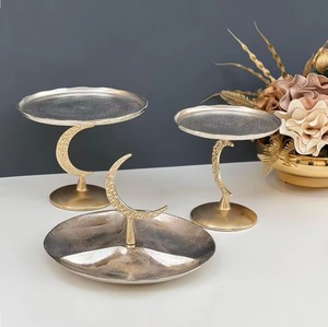 Plateau à deux niveaux en métal améliore l'efficacité de l'accueil en regroupant les articles de manière logique et visuelle, nouvel arrivage, article fantastique - Product Image 3