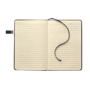 Notebook USB A5 Sostenibile con Design Elegante e Chiavetta USB Promozionale Integrata - Product Image 4