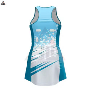 Uniforme de Netball del equipo del fabricante de fábrica de Pakistán, venta al por mayor, personalizado, de alta calidad, unisex, talla grande, impreso, transpirable - Product Image 2