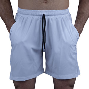 Short de gymnastique double couche à séchage rapide pour hommes 100% Polyester Vêtements de sport décontractés Compression Running Gym Shorts avec poche pour l'entraînement - Product Image 5