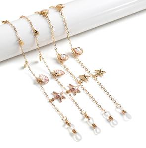 สายคล้องแว่นตาแฟชั่นโลหะลายเรียบกันลื่น ขายดี 75 ซม. - Product Image 5