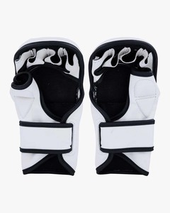 Gants de boxe en cuir véritable demi-doigt personnalisables en gros avec insert en mousse Gants de combat de rue MMA - Product Image 5