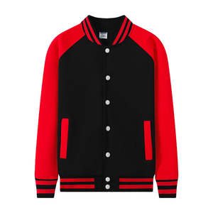 Abrigo de lana de otoño e invierno de alta calidad, chaqueta universitaria informal holgada de béisbol con logotipo personalizado para hombre de invierno - Product Image 2