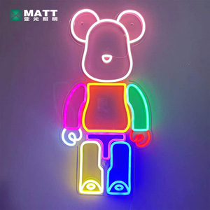 Lettres acryliques Matt les plus populaires, enseignes néon personnalisées électroniques, logo, art néon, enseigne néon de bande dessinée, Kaws - Product Image 5