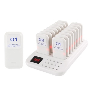 Sistema di Ordinazione <span class=keywords><strong>Wireless</strong></span> con Cercapersone Vibrante per Ristoranti, Caffetterie, Cliniche e Ospedali - Product Image 4