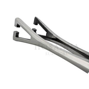 Pince non fendue Pennington en acier inoxydable de qualité supérieure Outil de perçage corporel manuel Instruments chirurgicaux à base d'extrémité fermée - Product Image 3