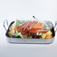 Sac pour four à micro-ondes rôti, sac de cuisine pour dinde, cuisson de la viande, sacs de poulet