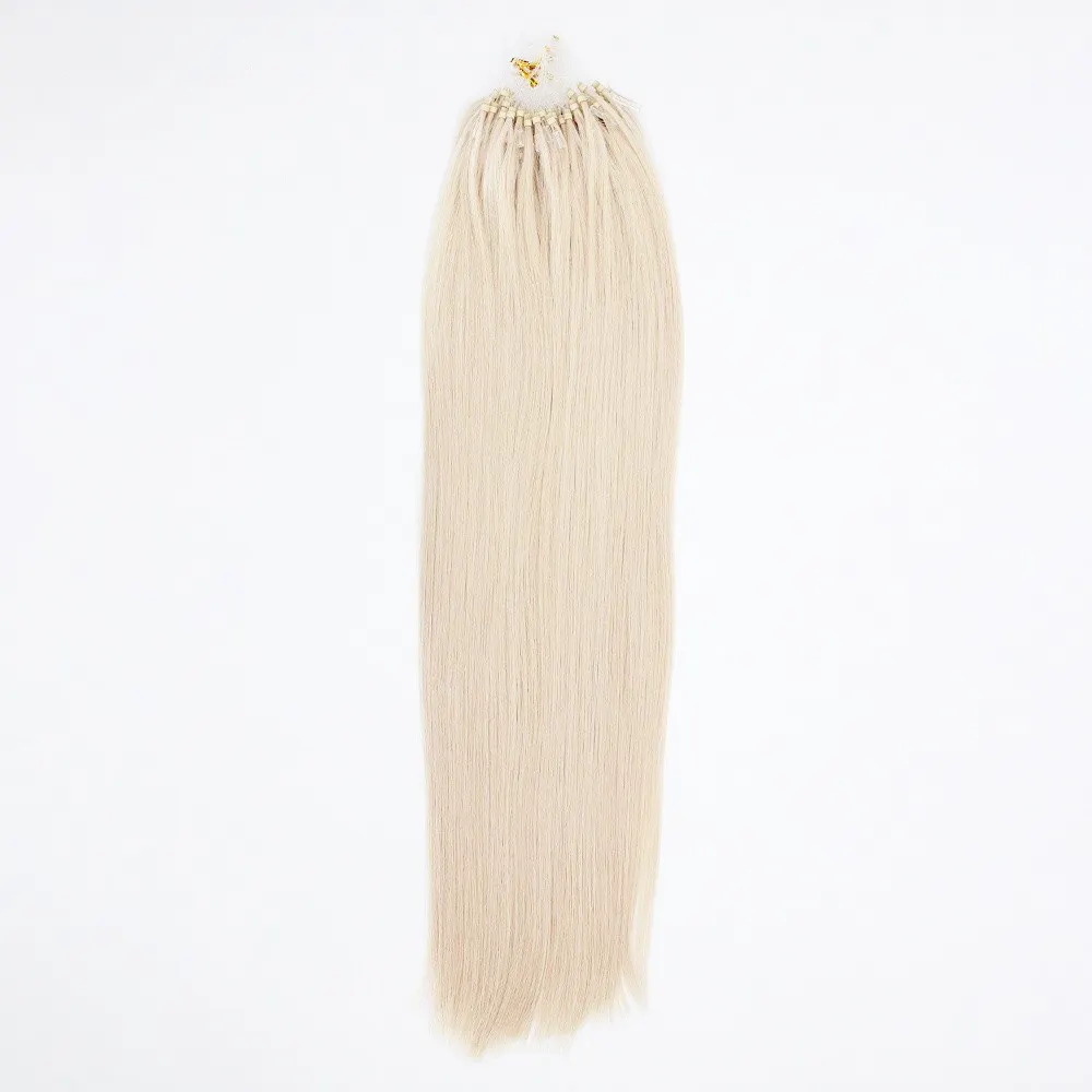 Wholesale Best Price Hair Supplier Raw Double Drawn Remy Keratin Hair Extension Micro Loop Tip Hair Extensions From Vietnam