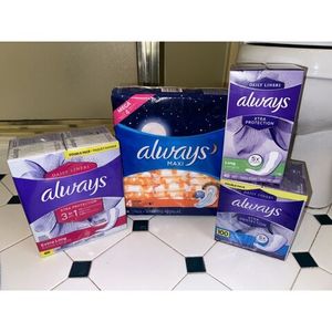 แผ่นผ้าฝ้ายบริสุทธิ์ของผู้หญิงที่มีปีก, ขนาด2, การดูดซับหนัก, นับ24 - Product Image 5