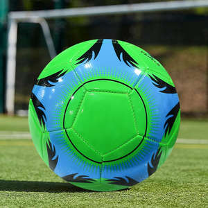 Venta caliente de logotipo personalizado de impresión de PVC máquina de coser No. 5 fútbol 32 paneles balón de fútbol duradero personalizable varios colores - Product Image 2