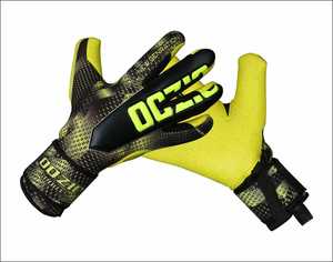 Personnaliser les gants de gardien de but en cuir GK noir meilleure qualité antidérapante respirante personnaliser la conception de logo - Product Image 4