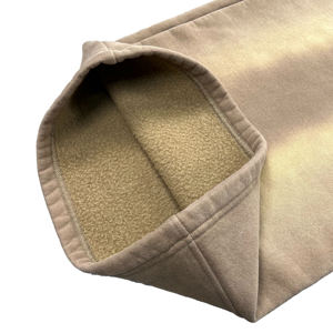 Heavyweight French Terry <b>Wide</b> <b>Leg</b> Sweatpants <b>for</b> <b>Man</b> Blank Plain Baggy Flared Pants Custom Acid Wash Printing - Product Image 2