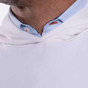 Nueva sudadera con capucha de golf para hombre, ligera, de secado rápido, con logotipo personalizado, tejido transpirable para deportes al aire libre - Product Image 3