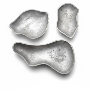 Plateau décoratif en métal de conception irrégulière en aluminium, fait à la main, moderne, pour la décoration de table, article de décoration pour la maison, décoration d'hôtel, plateau de restaurant, vente en gros - Product Image 1