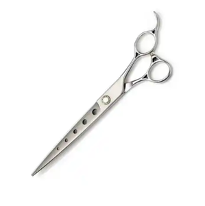 Ciseaux de toilettage pour animaux de compagnie japon 440c chien 6.5 "cisailles droites en acier ciseaux amincissants pour animaux de compagnie chien ciseaux incurvés - Product Image 4