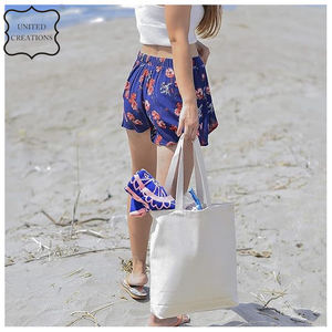 Venta al por mayor de bolsas grandes de algodón orgánico con logotipo personalizado bolsa de lona en blanco - Product Image 6