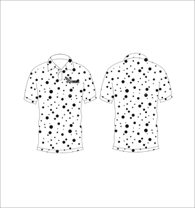 Polo personnalisé blanc à sublimation, manches courtes, uniforme de golf, séchage rapide, vêtements de sport d'équipe, fabricant et fournisseur OEM - Product Image 6