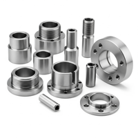 Pièces usinées CNC en acier inoxydable OEM, SS316, SS304, brides, bagues, manchons, colliers, entretoises, goupilles filetées, arbres, prix de gros bon marché