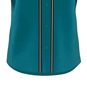 Uniforme de Béisbol para Adultos de Alta Calidad 2026 OEM con Botones Completos, Sublimación, 100% Poliéster, Antibacteriano, Cuello en V, Manga Corta para Hombre - Product Image 4
