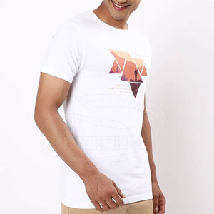 Camisetas de serigrafía profesional para exteriores de alta calidad 100% algodón en stock - Product Image 2