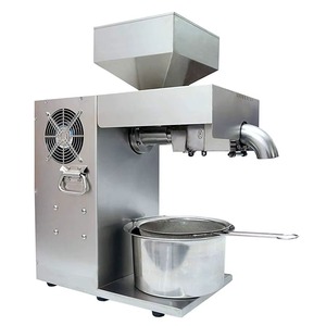 2000W Mini Expulsor de aceite de prensa en frío comercial Salida de 15 20 kg/h, acero inoxidable de grado alimenticio, extracción de aceite natural - Product Image 3