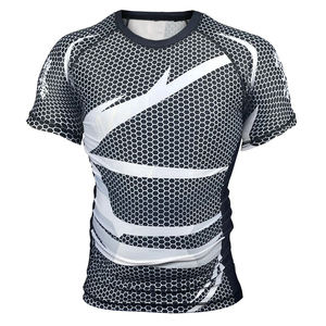 Chemises de compression Rash Guard personnalisées pour hommes, à séchage rapide, manches longues, vêtements de sport pour adultes, MMA - Product Image 2