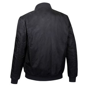 ... Chaqueta bomber ligera para hombre, tela transpirable, cierre frontal con cremallera completa, perfecta para ropa informal y aventuras al aire libre - Product Image 6