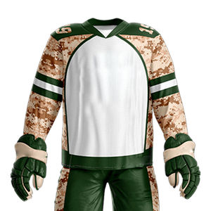 Maillots de hockey sur glace personnalisés en gros, OEM, uniformes de hockey sur glace brodés pour hommes - Product Image 6