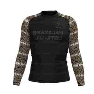 Nouveau design de rashguard pour homme, 100% coton, anti-boulochage, commande en gros OEM - Product Image 1