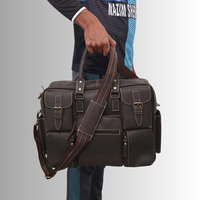 Sac messager en cuir pleine fleur de qualité supérieure en cuir de vachette véritable épaule pour ordinateur portable sacs de voyage à bandoulière