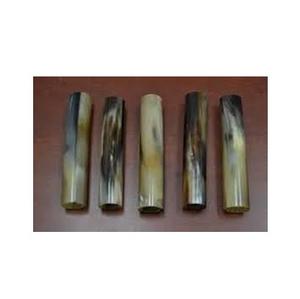 Artisanat indien Naturel Poli Corne De Boeuf Rouleau Organique Corne Cylindre Couteau Poignée pour la Fabrication De Bijoux Corne De Vache Tube Style Animal - Product Image 1