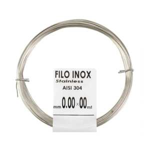 Alambre de Acero Inoxidable, Diámetro 0,8 mm, Longitud 10 m, Matassina 40 G - Product Image 1