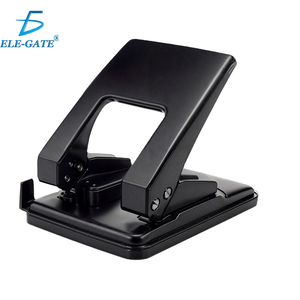 Perforatrice à double plateau métallique dissimulé, pratique pour la gestion des déchets - Product Image 1