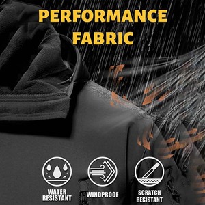 Chaqueta Softshell Casual Unisex, Nueva Colección 2026, Forro Polar Grueso, Impermeable, Camuflaje, Antibacteriana, Cortavientos de Otoño - Product Image 4