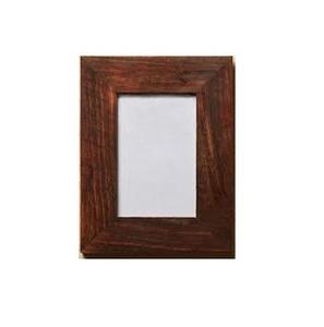 Cadre photo de table d'appoint en métal durable et en bois marron massif Décoration de la maison et article de cadeau de mariage Cadres en verre de couleur unie - Product Image 5