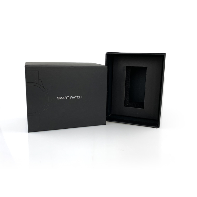 Premium Custom logo Print Spot UV Rigid Watch Boxes Gift Packaging Boxes With Eva Tray for Smart Watch