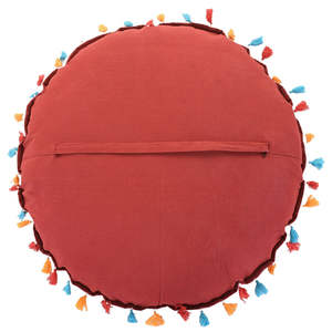 Fundas de cojín de retazos bohemios indios hechos a mano, tela de algodón Natural, cremallera, decoración Vintage para el hogar, artistas bordados - Product Image 6