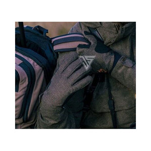 Guante de invierno para hombre, hecho de tejido de lana/poliéster, muñeca elástica, forro interior cálido de lana - Product Image 6