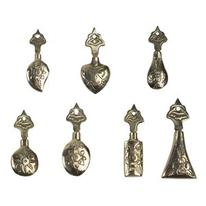 Porta Kohl Surma Dani de Latón Estilo Clásico al por Mayor, Regalo Islámico para Delineador de Ojos Árabe, Porta Polvo Surma Cosmético Decorativo - Product Image 2