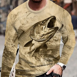 Camisa de pesca de camuflaje Moq bajo hecha en la industria número 1 de Pakistán, camisas de manga larga de camuflaje al por mayor para hombres - Product Image 3