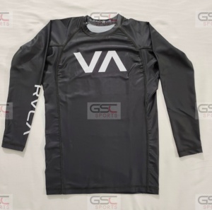 Martial Arts NO GI Rash Guards High Quality Sports Base Layer <b>Compression</b> <b>Shirts</b> with Full Sleeves Heavy Duty Protective <b>Shirts</b> - Product Image 3