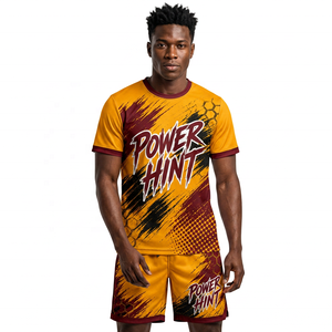Ropa Deportiva de Equipo, Uniforme de Fútbol Transpirable para Hombre, Sublimación Profesional, Conjunto de Fútbol Personalizado con Colores a Medida, 100% - Product Image 4