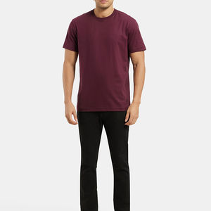 100% Organic Cotton <b>Men's</b> T-<b>Shirts</b> Custom Sizes with Breathable Crew Neck High Quality Sportswear with Custom <b>Men's</b> T-<b>Shirts</b> - Product Image 3