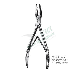 Fórceps Dentales para Hueso FRIEDMAN, Pinzas de Corte y Recorte, Instrumentos Quirúrgicos de Acero Inoxidable - Product Image 1